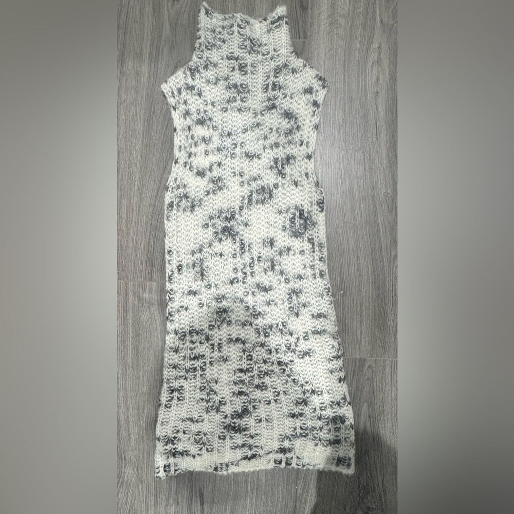 ZARA knit tunic with marled yarn